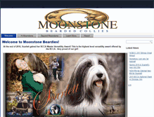 Tablet Screenshot of moonstonebeardies.com